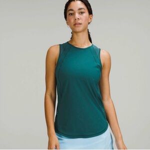 Lululemon Sculpt Tank teal size 14